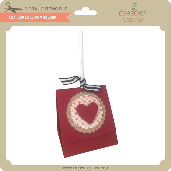 Scallop Lollipop Holder Lori Whitlock S Svg Shop