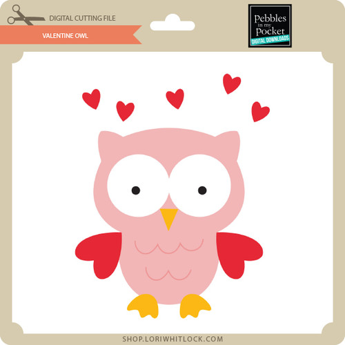 Download Valentine Owl - Lori Whitlock's SVG Shop