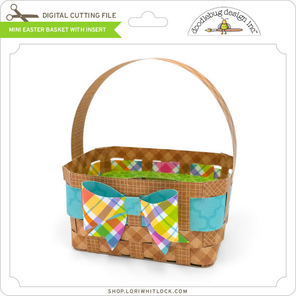 Download Mini Easter Basket With Insert Lori Whitlock S Svg Shop