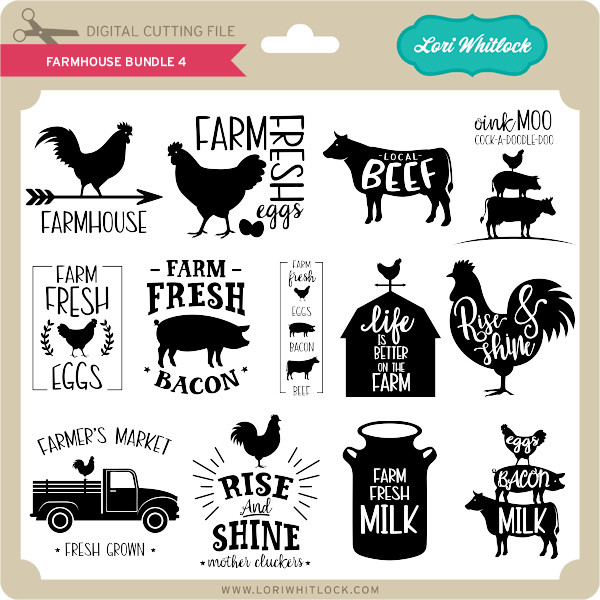 Download Farmhouse Bundle 4 Lori Whitlock S Svg Shop