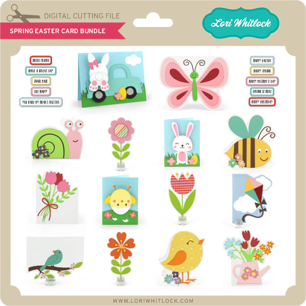Download Spring Easter Card Bundle Lori Whitlock S Svg Shop