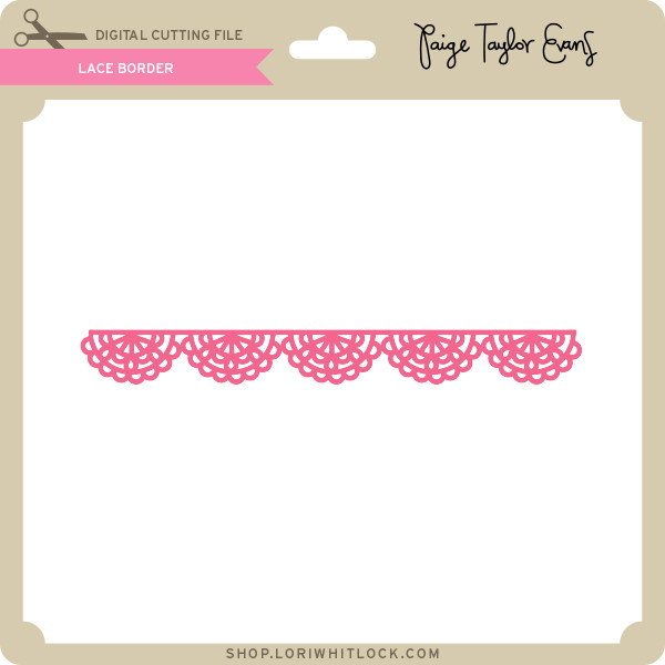 Download Lace Border - Lori Whitlock's SVG Shop