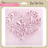 Free Free 233 Heart Shaped Butterfly Heart Svg SVG PNG EPS DXF File