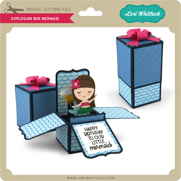 Download Explosion Box Mermaid Lori Whitlock S Svg Shop