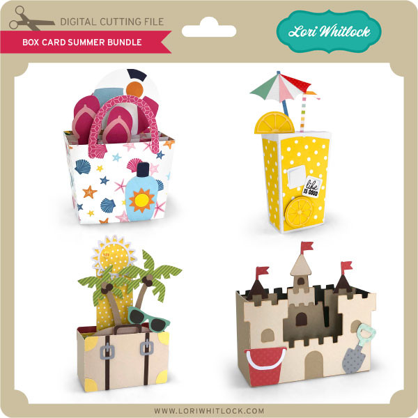 Download Box Card Summer Bundle Lori Whitlock S Svg Shop