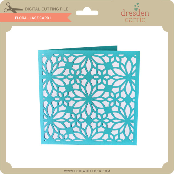 Download Floral Lace Card 1 Lori Whitlock S Svg Shop PSD Mockup Templates