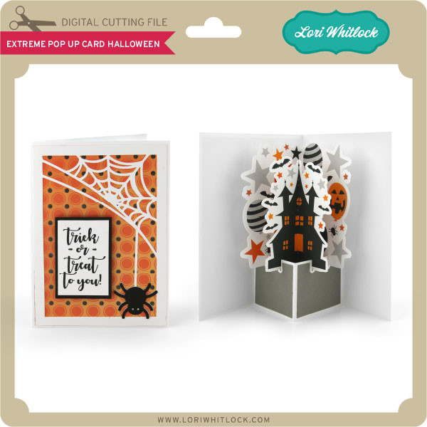 Download Extreme Pop Up Card Halloween Lori Whitlock S Svg Shop