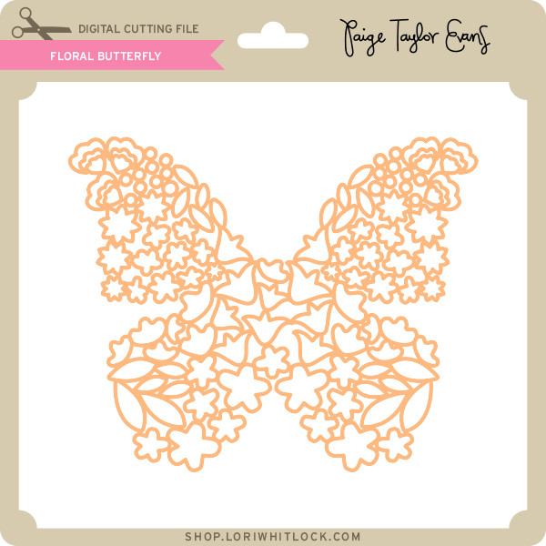 Download Floral Butterfly 2 Lori Whitlock S Svg Shop