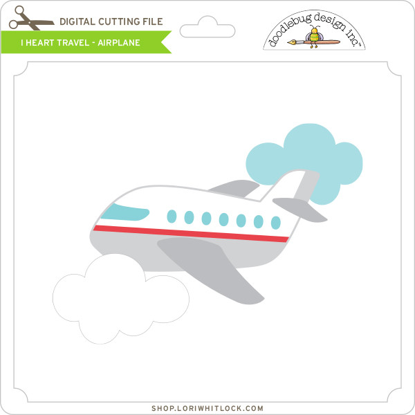 Download I Heart Travel Airplane Lori Whitlock S Svg Shop