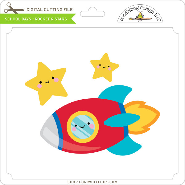 Download School Days Rocket Stars Lori Whitlock S Svg Shop
