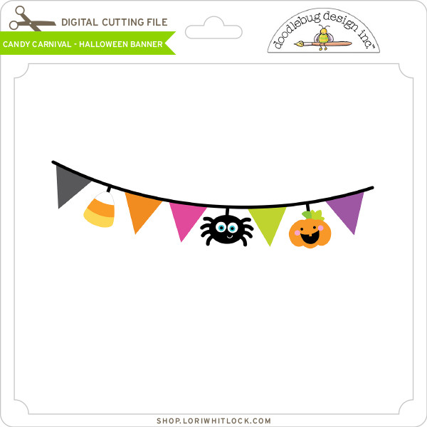 Download Candy Carnival Halloween Banner Lori Whitlock S Svg Shop