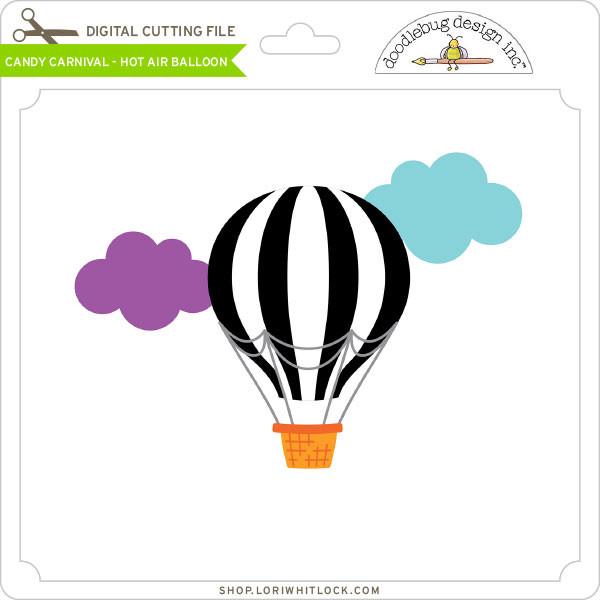 Download Candy Carnival Hot Air Balloon Lori Whitlock S Svg Shop