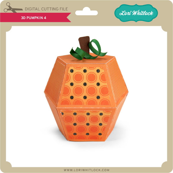 Download 3d Pumpkin 4 Lori Whitlock S Svg Shop