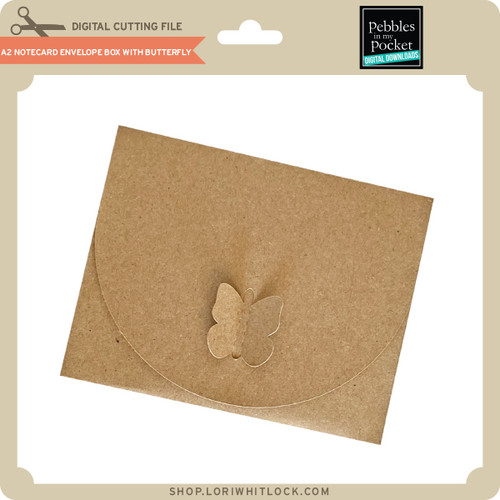 a2 notecard envelope box with butterfly lori whitlock s a2 notecard