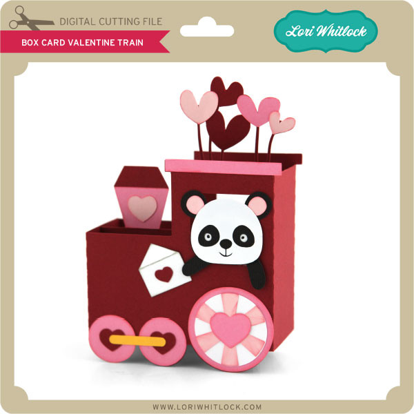 Download Box Card Valentine Train Lori Whitlock S Svg Shop