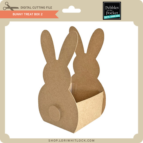 Download Bunny Treat Box 2 - Lori Whitlock's SVG Shop