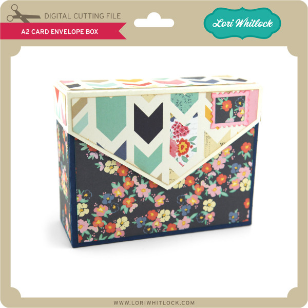 Download A2 Card Envelope Box Lori Whitlock S Svg Shop