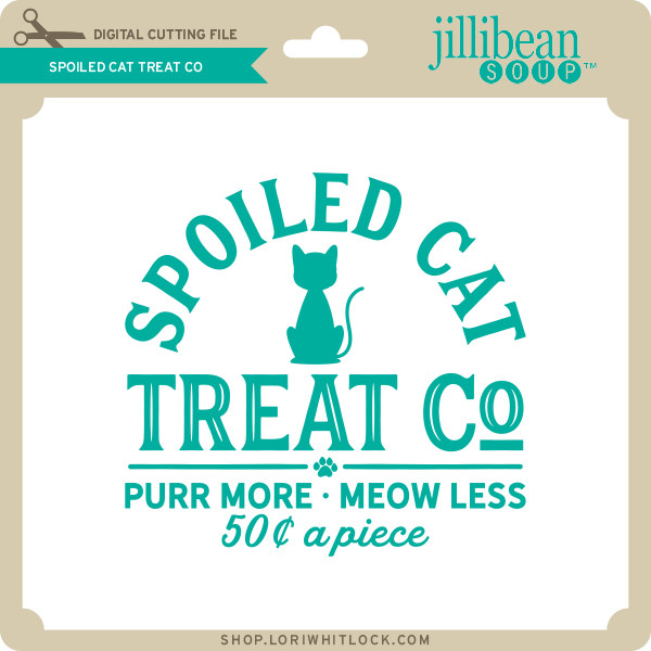 Download Spoiled Cat Treat Co 2 Lori Whitlock S Svg Shop 3D SVG Files Ideas | SVG, Paper Crafts, SVG File
