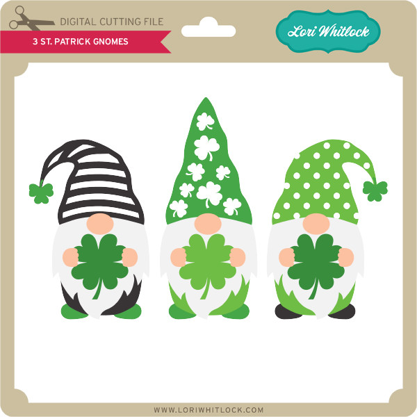 Download 3 St Patrick Gnomes Lori Whitlock S Svg Shop