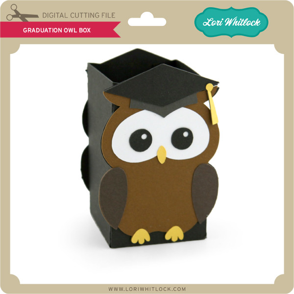 Download Graduation Owl Box Lori Whitlock S Svg Shop
