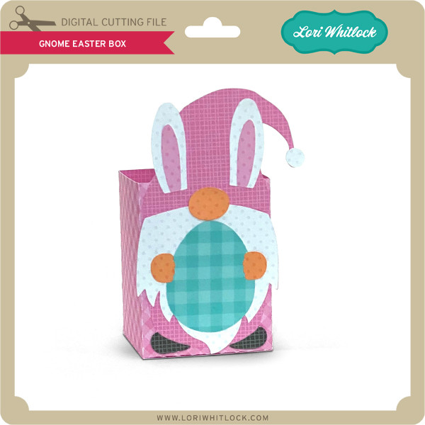 Download Gnome Easter Box - Lori Whitlock's SVG Shop