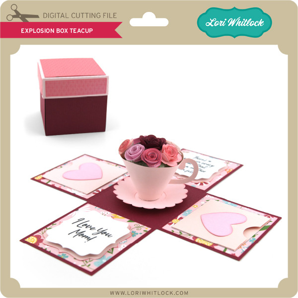 Download Explosion Box Teacup Lori Whitlock S Svg Shop
