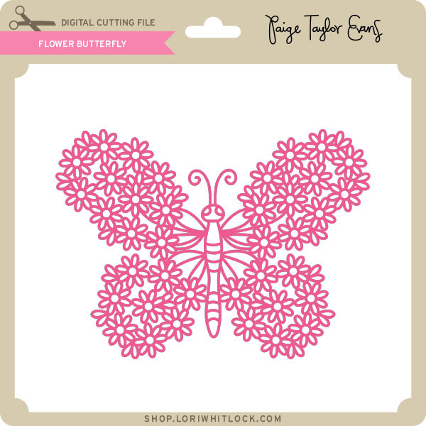 Download Flower Butterfly Lori Whitlock S Svg Shop