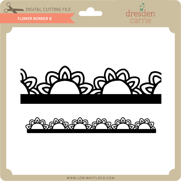 Download Flower Border 8 Lori Whitlock S Svg Shop