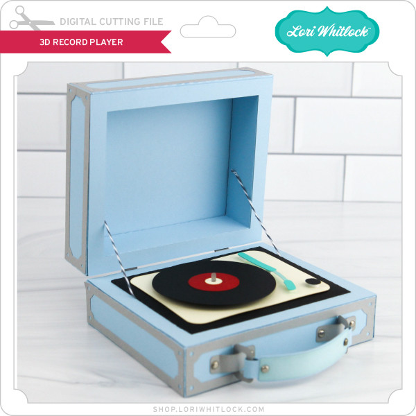 Download 3d Record Player Lori Whitlock S Svg Shop