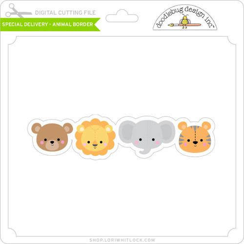 Download Special Delivery Animal Border Lori Whitlock S Svg Shop