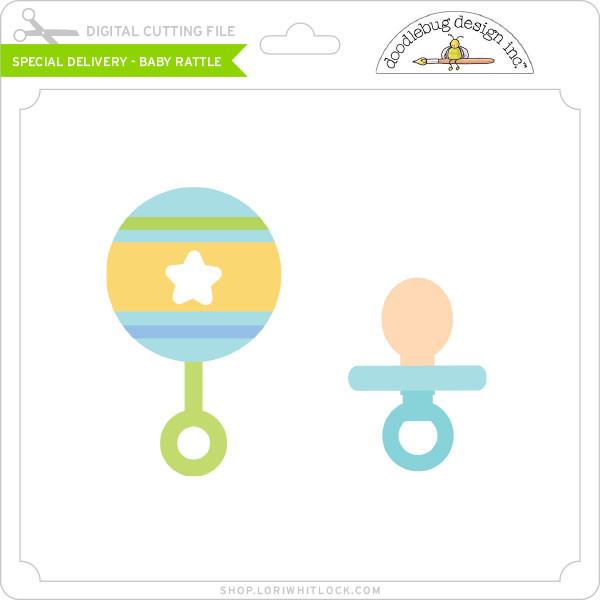 Download Special Delivery Baby Rattle Lori Whitlock S Svg Shop