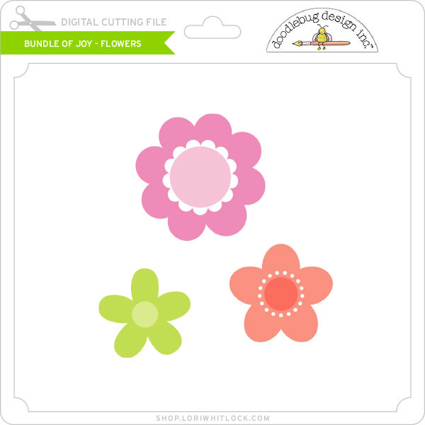 Download Bundle of Joy - Flowers - Lori Whitlock's SVG Shop