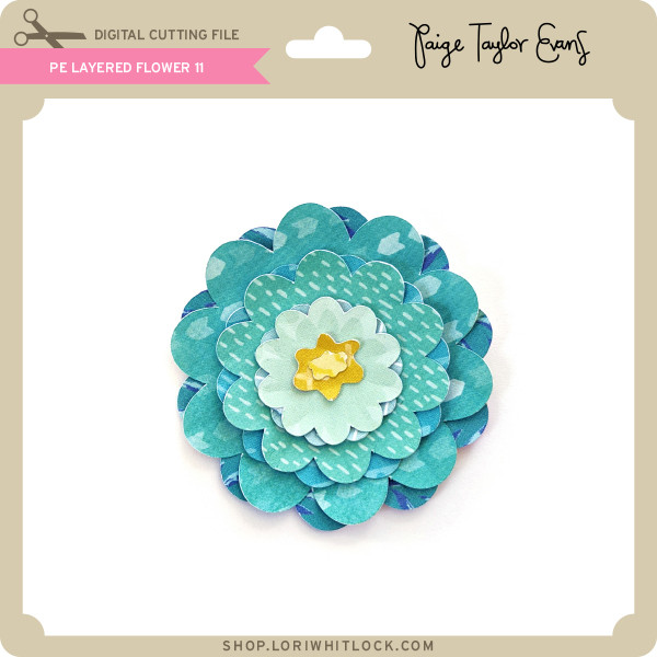 Download Pe Layered Flower 11 Lori Whitlock S Svg Shop