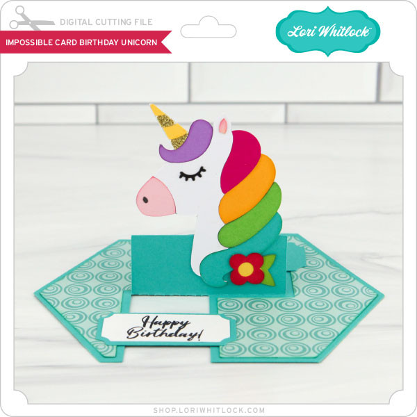 Download Impossible Card Birthday Unicorn Lori Whitlock S Svg Shop