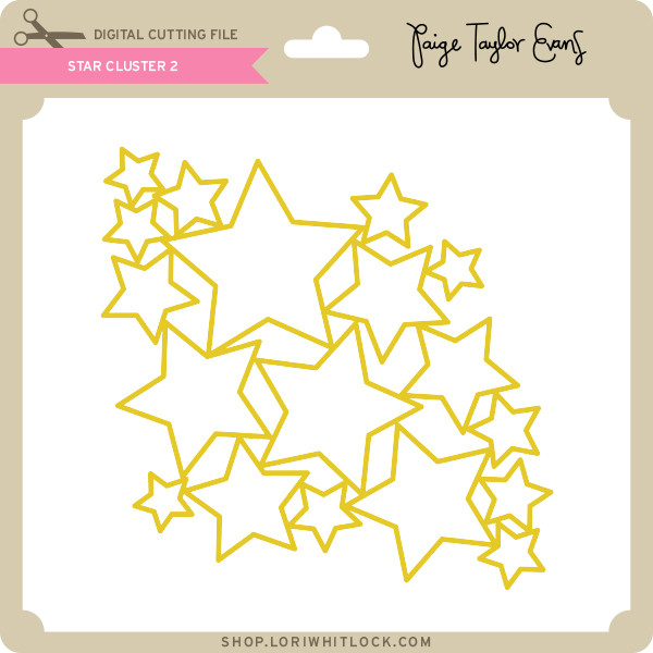 Star Cluster 2 Lori Whitlock S Svg Shop