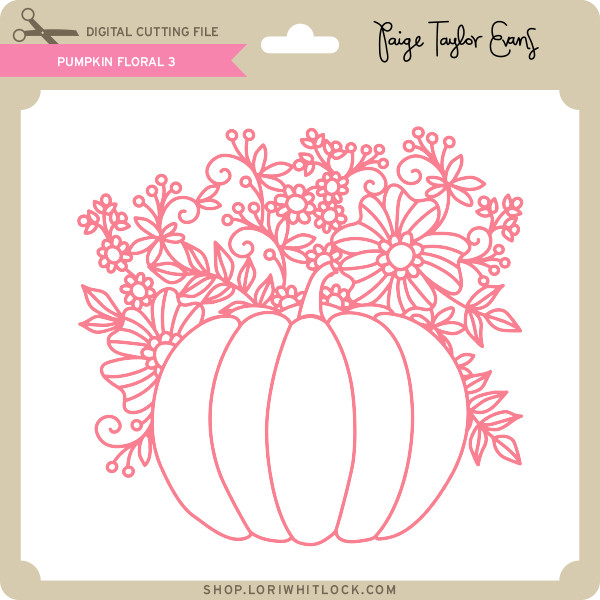 Download Pumpkin Floral 3 Lori Whitlock S Svg Shop