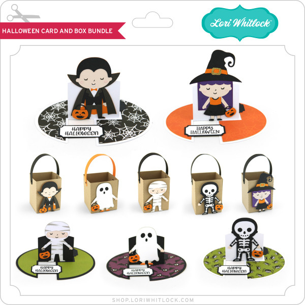 Download Halloween Card And Box Bundle Lori Whitlock S Svg Shop
