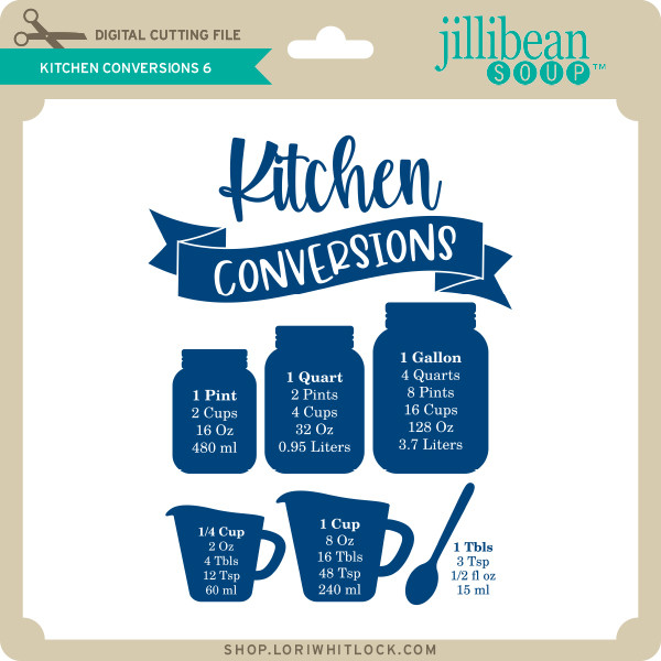 Download Kitchen Conversions 6 Lori Whitlock S Svg Shop