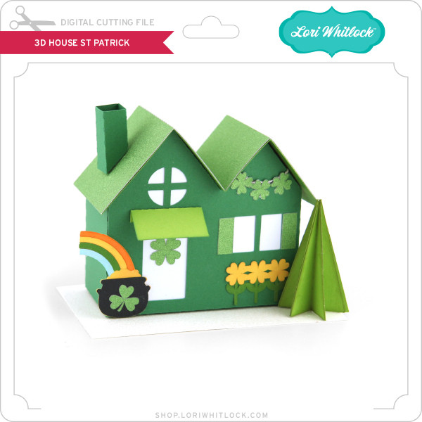 Download 3d House St Patrick Lori Whitlock S Svg Shop