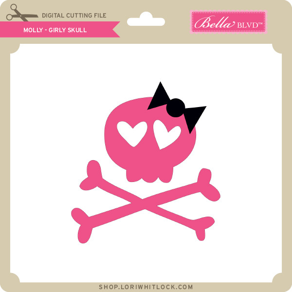 Download Molly Girly Skull Lori Whitlock S Svg Shop