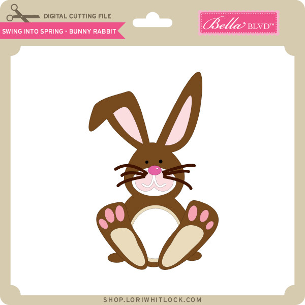 Download Swing Into Spring Bunny Rabbit Lori Whitlock S Svg Shop