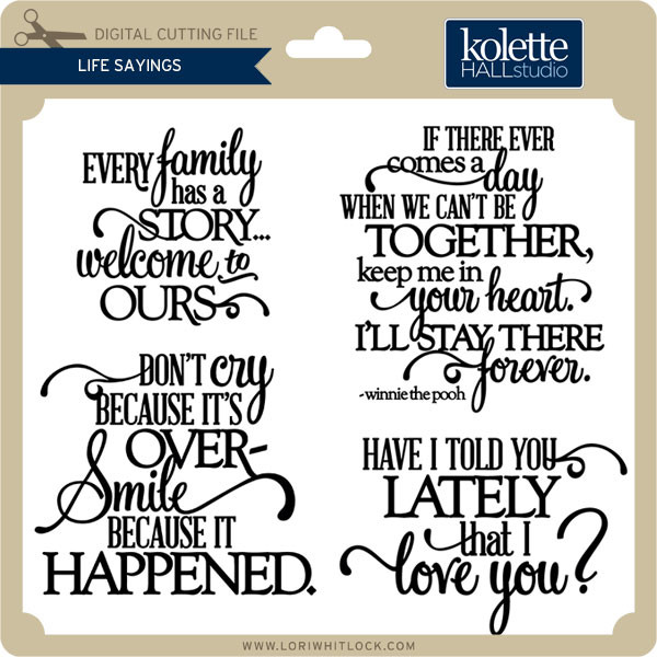 wallpapers Life Sayings Svg life sayings