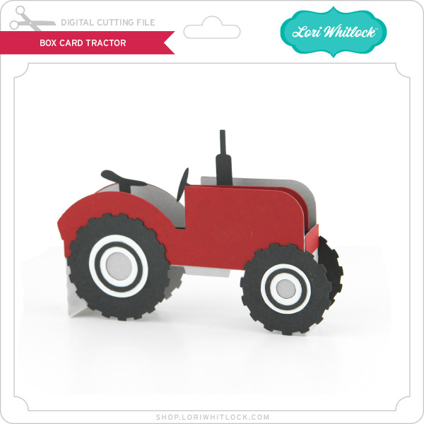 Download Box Card Tractor Lori Whitlock S Svg Shop