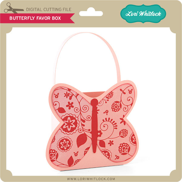 Download Butterfly Favor Box Lori Whitlock S Svg Shop