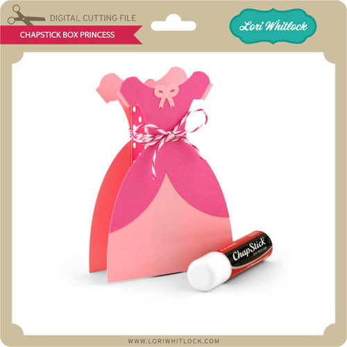 Chapstick Box Princess Box - Lori Whitlock's SVG Shop