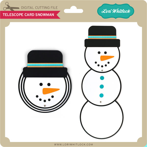 Download Telescope Card Snowman Lori Whitlock S Svg Shop
