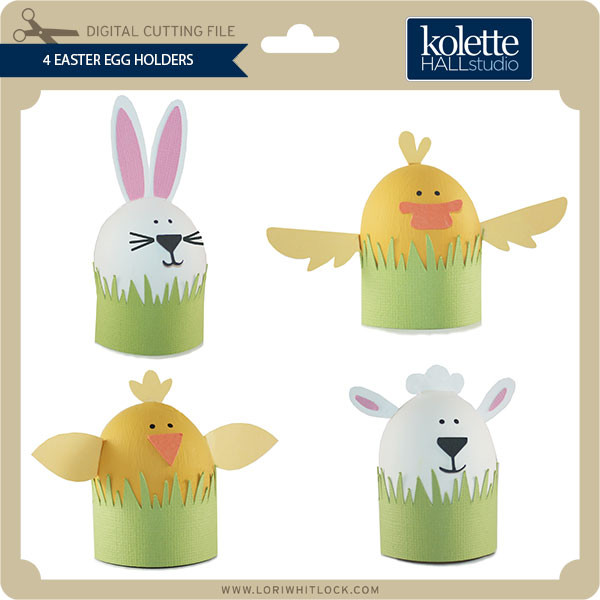 Download 4 Easter Egg Holders Lori Whitlock S Svg Shop