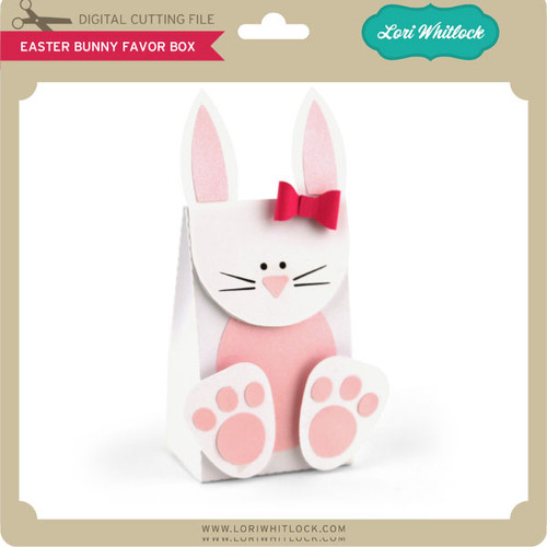 Download Easter Bunny Favor Box - Lori Whitlock's SVG Shop