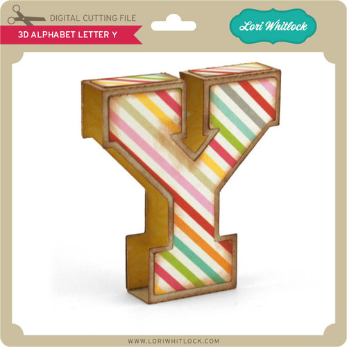 3D Alphabet Letter Y Lori Whitlock s SVG Shop 3D Alphabet Letter Y Lori Whitlock s SVG Shop