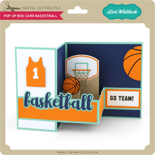 Download Pop Up Box Card Basketball Lori Whitlock S Svg Shop